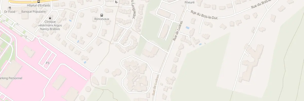 Plan du 4B Rue de Ludres à Vandœuvre-lès-Nancy