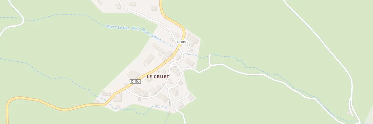 Plan du 29 Rte du Cruet à Saint-Eustache