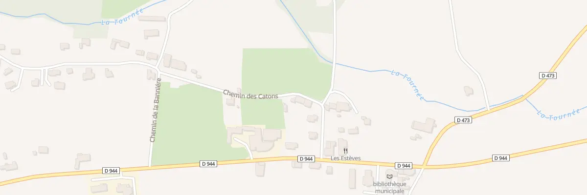 Plan du 5127 Les Esteves à Chabottes