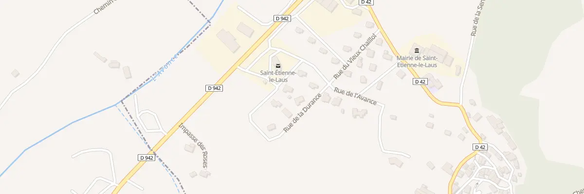 Plan du 64 Rue de la Durance à Saint-Étienne-le-Laus