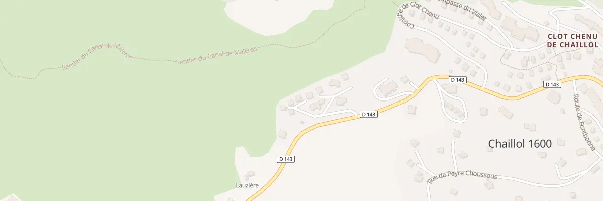 Plan du 5489 Champ Les Cours à Saint-Michel-de-Chaillol