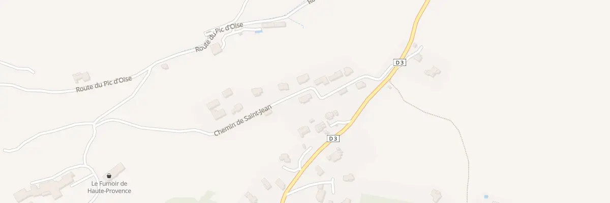 Plan du 151 Che de Saint Jean à Champtercier