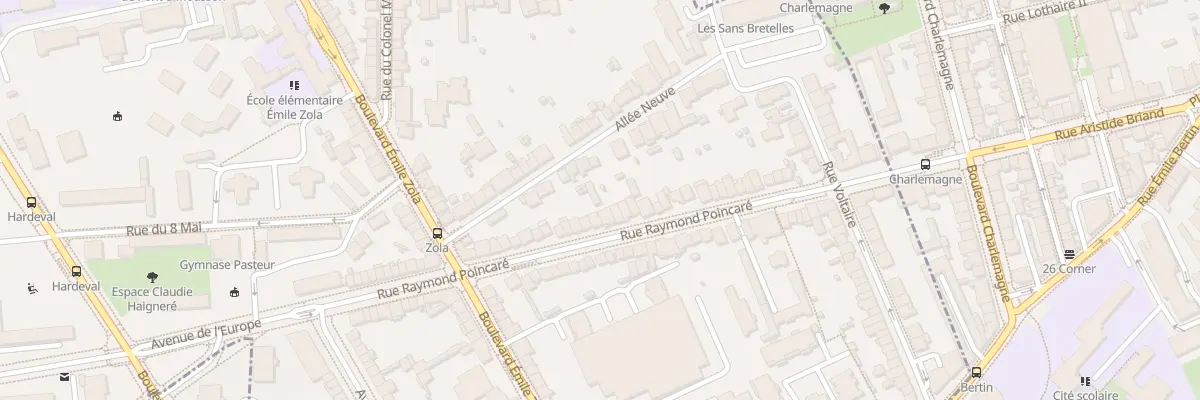 Plan du 51 Rue Raymond Poincaré à Laxou