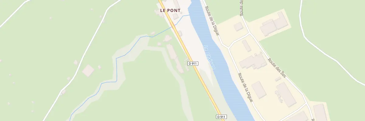 Plan du 342 Rte du Pont à La Compôte
