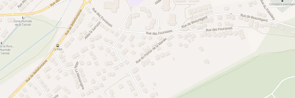 Plan du 6 Che du Poirier de la Mariee à Champigneulles