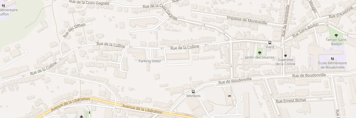Plan du 31 Rue de la Colline à Nancy