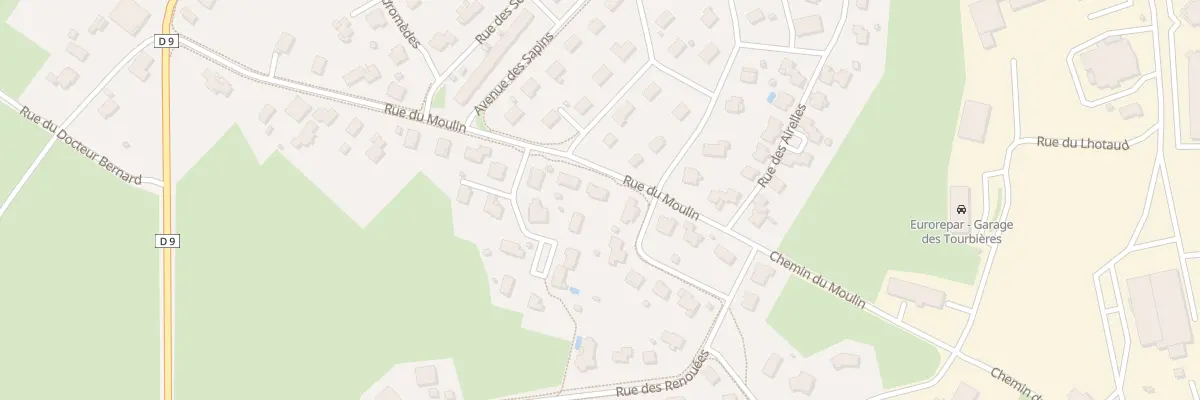 Plan du 18 Rue du Moulin à Frasne