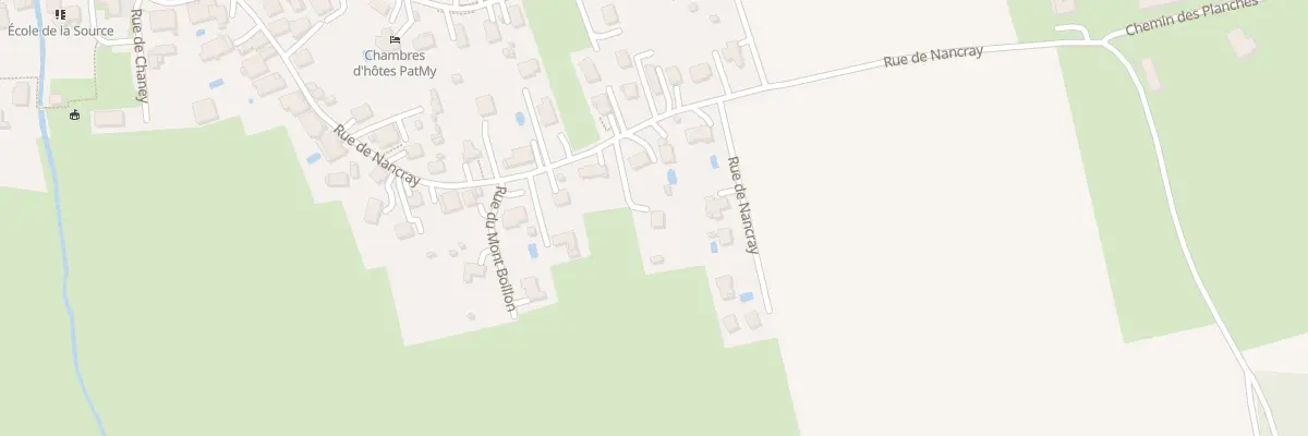 Plan du 34 Rue de Nancray à Vaire
