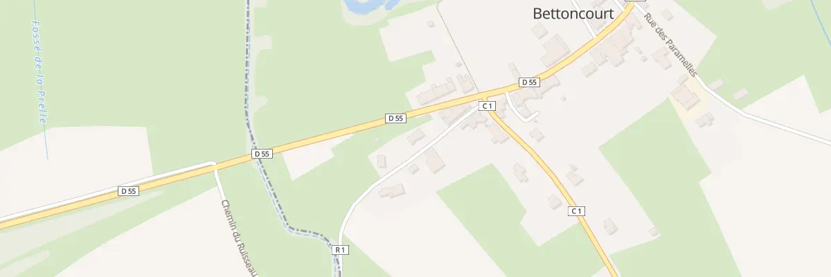 Plan du 80 Rue Gilbert Crepet à Bettoncourt