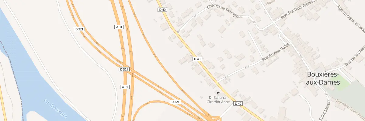 Plan du 47T Rue Raymond Poincaré à Bouxières-aux-Dames