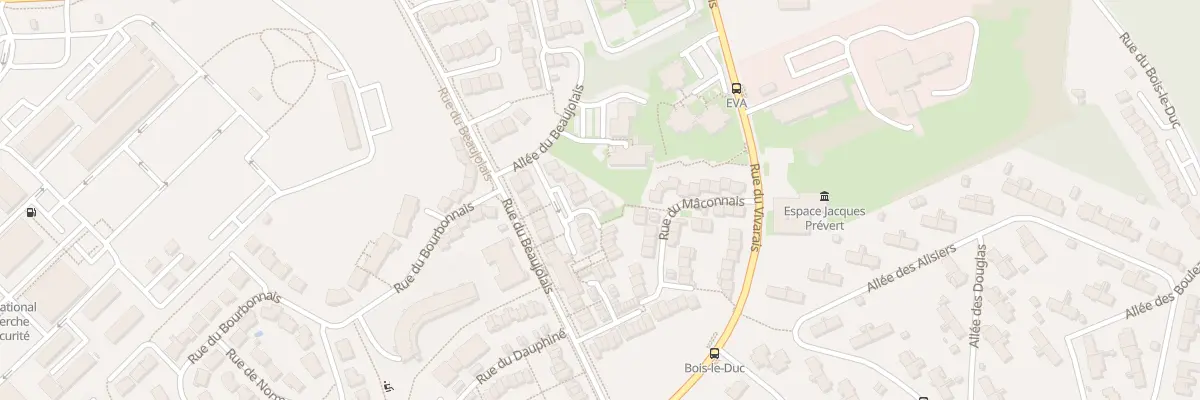 Plan du 38 Rue du Roussillon à Vandœuvre-lès-Nancy