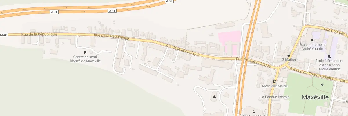 Plan du 19 Rue de la République à Maxéville