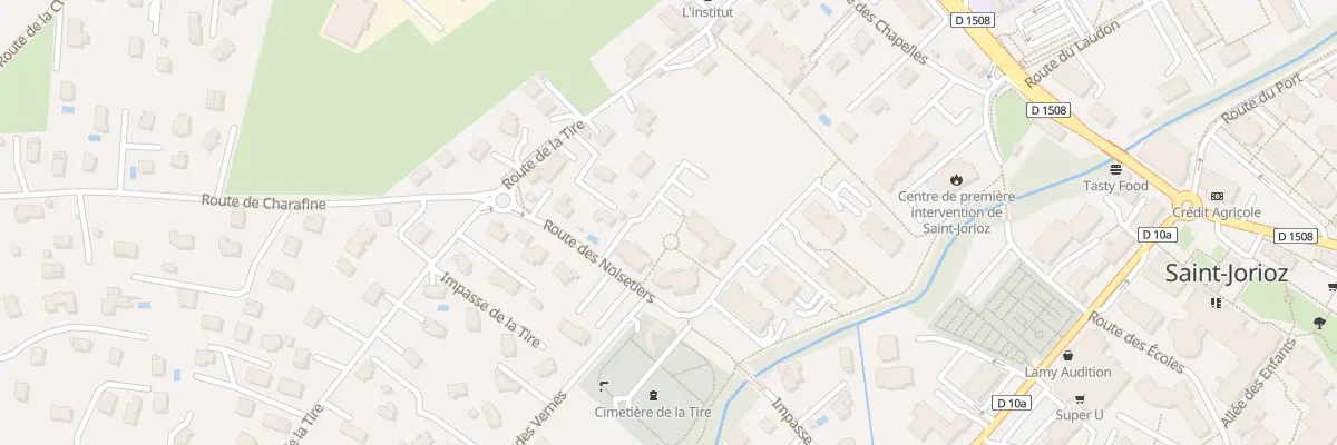 Plan du 121 Rte des Noisetiers à Saint-Jorioz