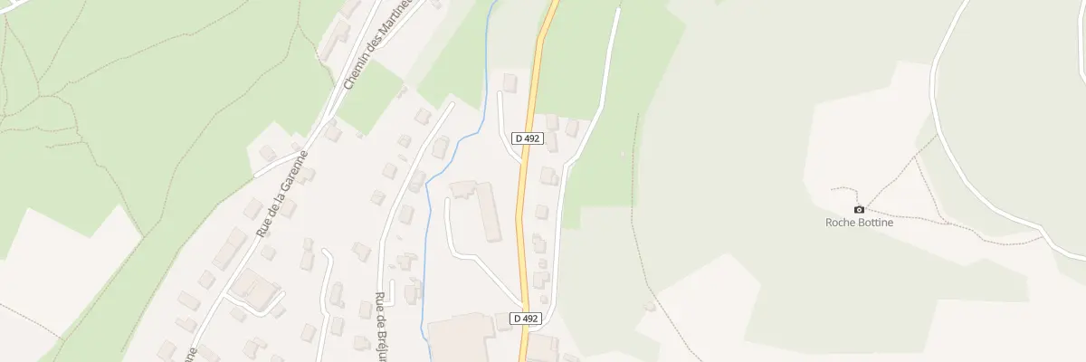 Plan du 6 Rte de Saules à Ornans