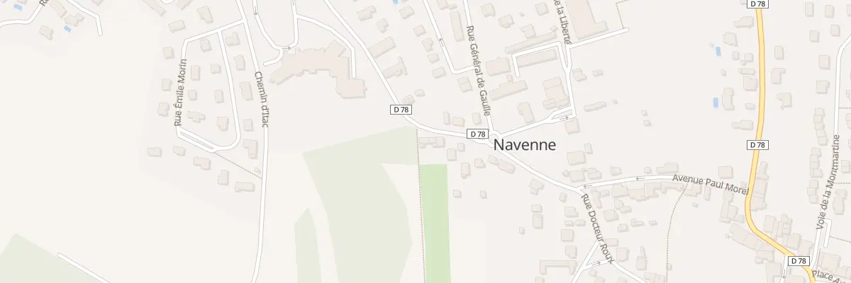 Plan du 28 Av Paul Morel à Navenne
