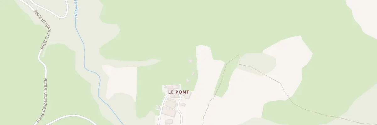 Plan du 13 Rue de la Fournache à Bayons