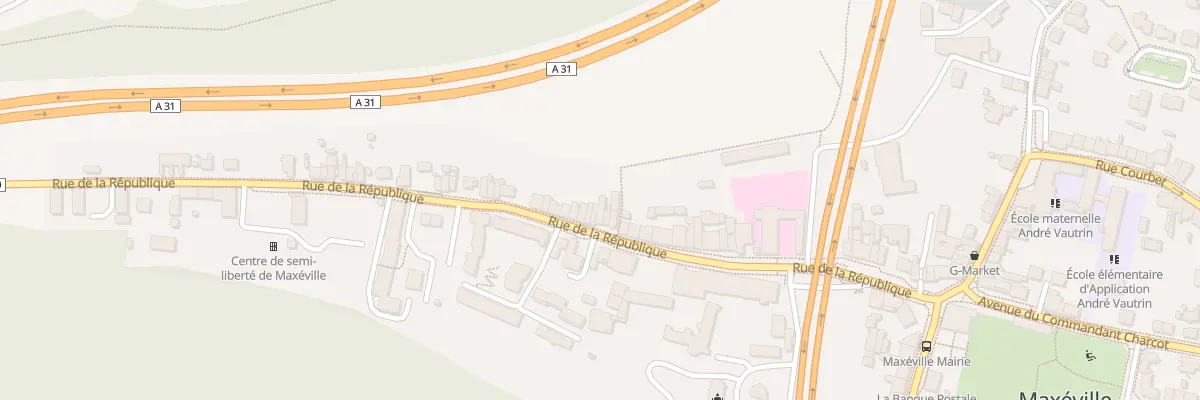 Plan du 66 Rue de la République à Maxéville