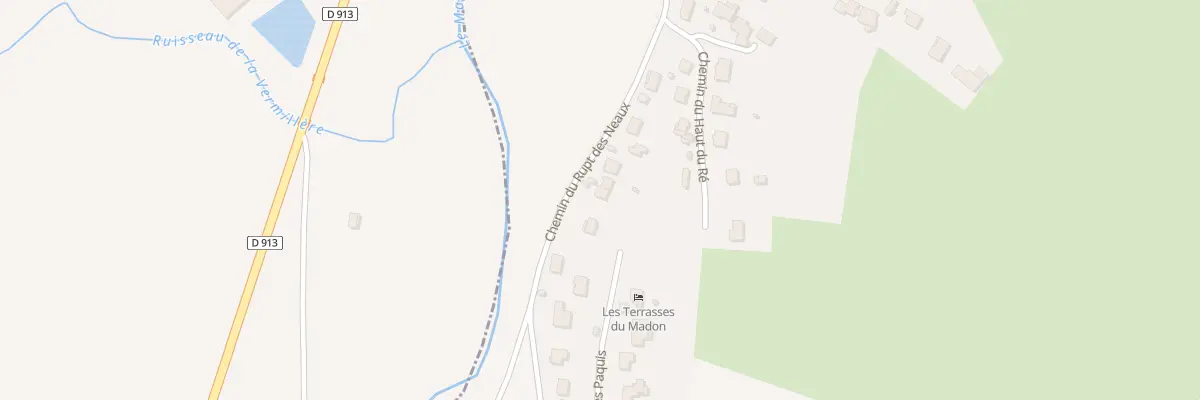 Plan du 9 Che du Rupt des Neaux à Voinémont