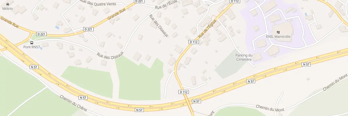 Plan du 10 Rue de l’Eglise à Mamirolle