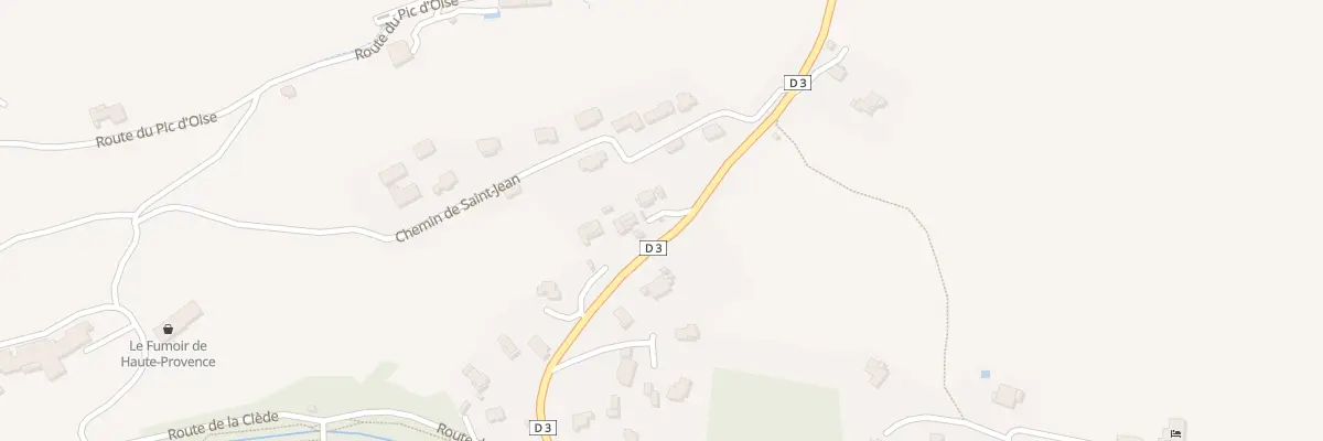 Plan du 306 Rte de Digne à Champtercier