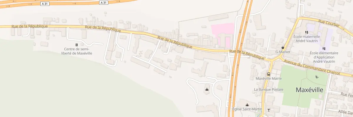 Plan du 15 Rue de la République à Maxéville