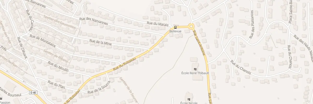 Plan du 34 Rue du Ruisseau à Bouxières-aux-Dames