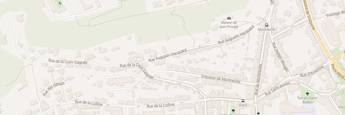 Plan du 43 Rue Augustin Hacquard à Nancy