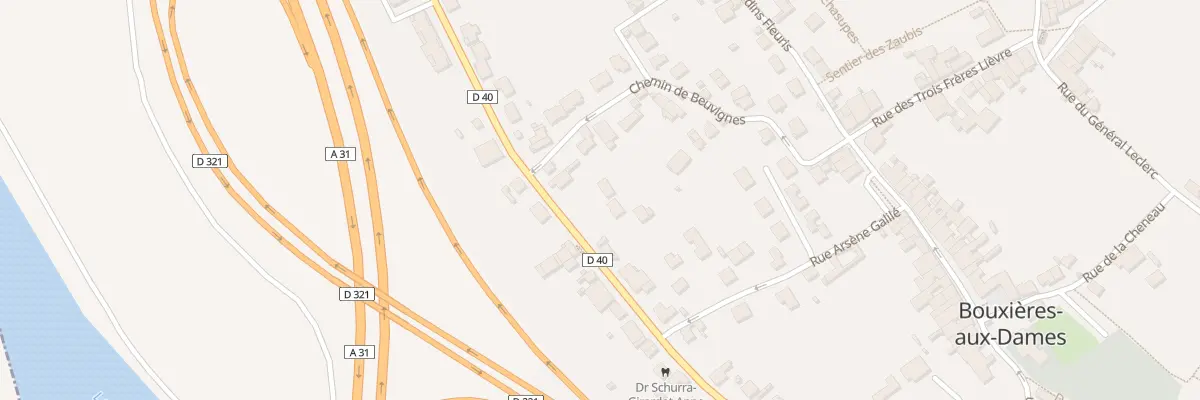 Plan du 26 Rue Raymond Poincaré à Bouxières-aux-Dames