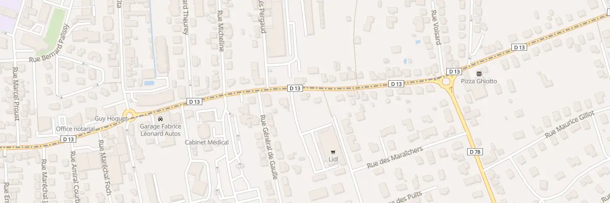 Plan du 19 Rue Pierre et Marie Curie à Navenne