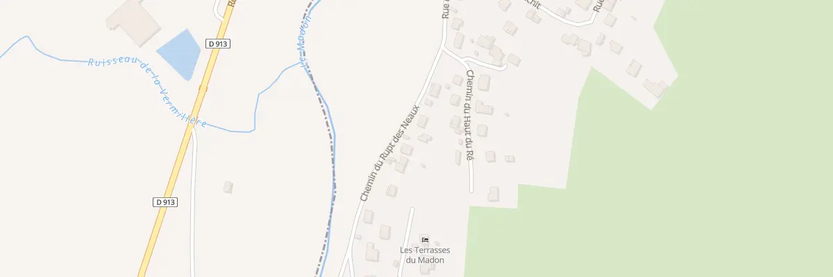 Plan du 5 Che du Rupt des Neaux à Voinémont