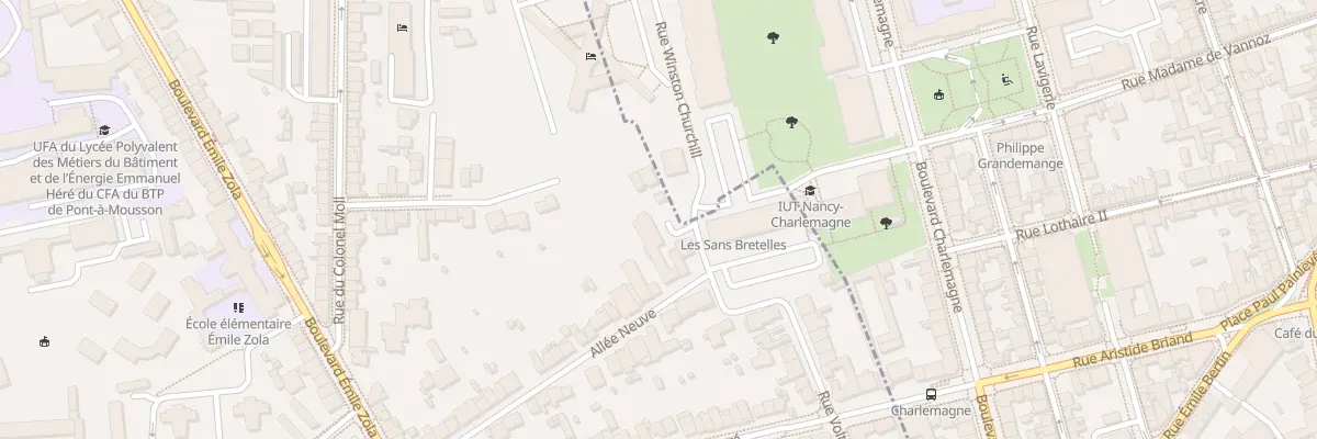 Plan du 75 Rue Voltaire à Laxou