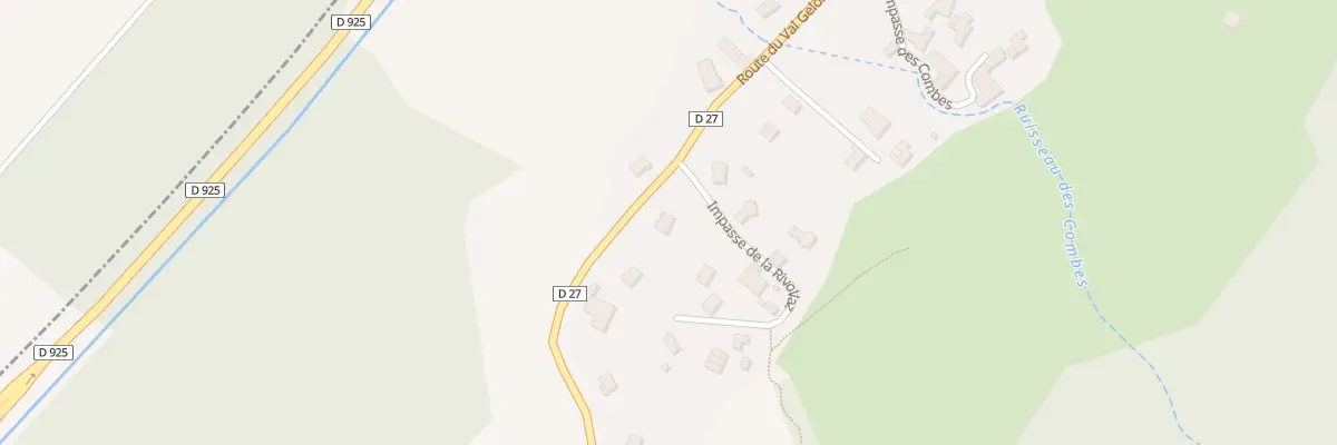 Plan du 30 Imp de la Rivollaz à Villard-Léger