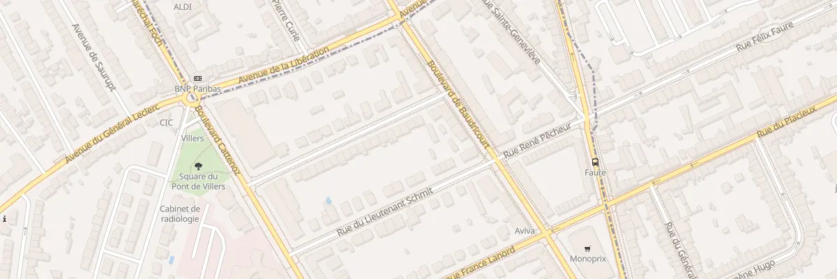 Plan du 34 Rue du Leomont à Villers-lès-Nancy