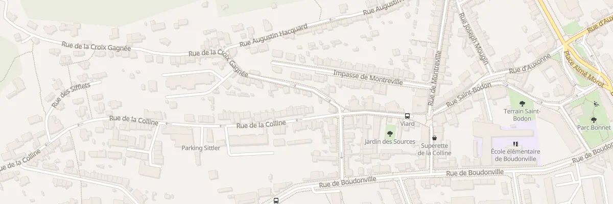 Plan du 20T Rue de la Colline à Nancy