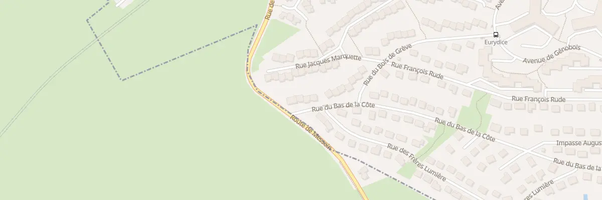 Plan du 772 Rue du Bas de la Côte à Ludres