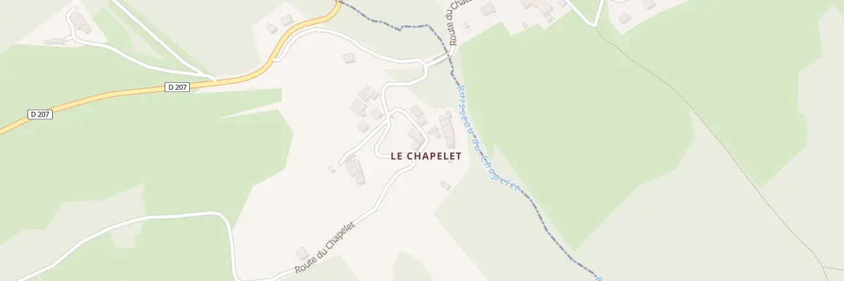 Plan du 5236 Le Chapelet à Presle