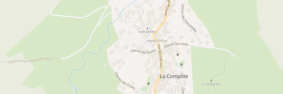 Plan du 5220F Chef Lieu à La Compôte