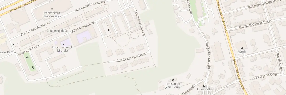 Plan du 56 Rue Dominique Louis à Nancy