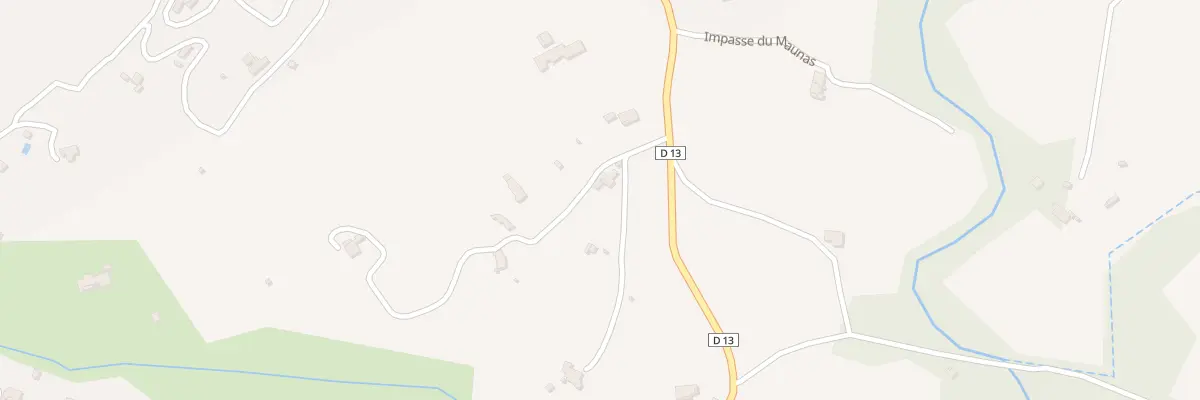 Plan du 6210 Fourniguie à Cotignac