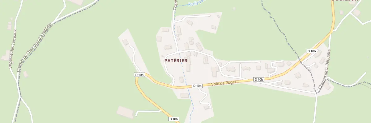 Plan du 132 Rte de Paterier à Saint-Eustache