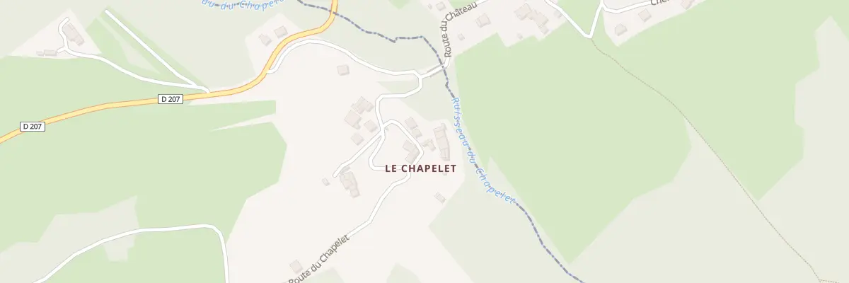 Plan du 5233 Le Chapelet à Presle