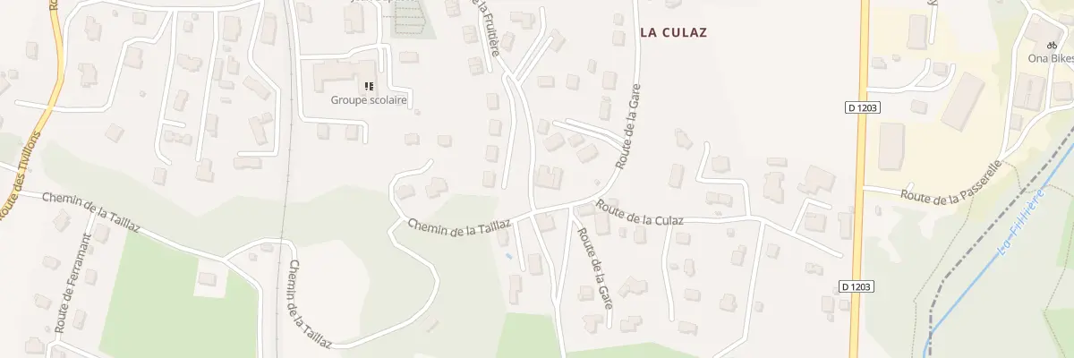 Plan du 22 Côte de la fruitière à Charvonnex