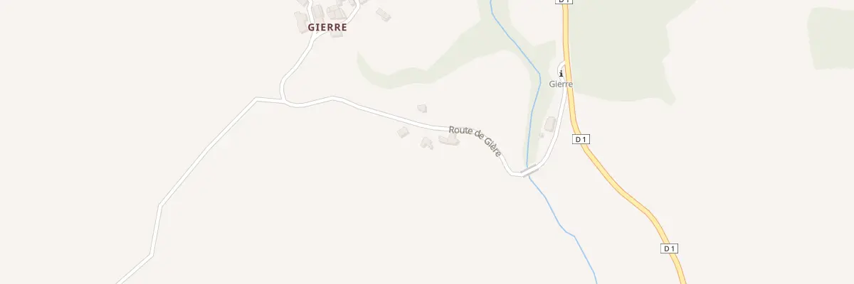 Plan du 283 Rte de Giere à Bayons