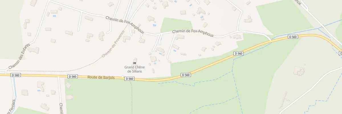Plan du 6019 Les Basses Infournieres à Sillans-la-Cascade