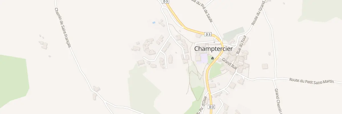 Plan du 23 Imp des Genêts à Champtercier