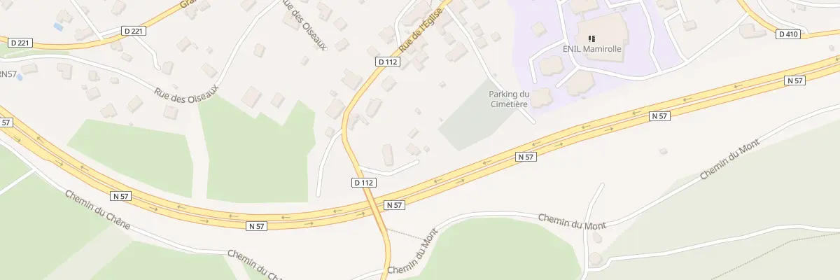 Plan du 27 Rue de l’Eglise à Mamirolle