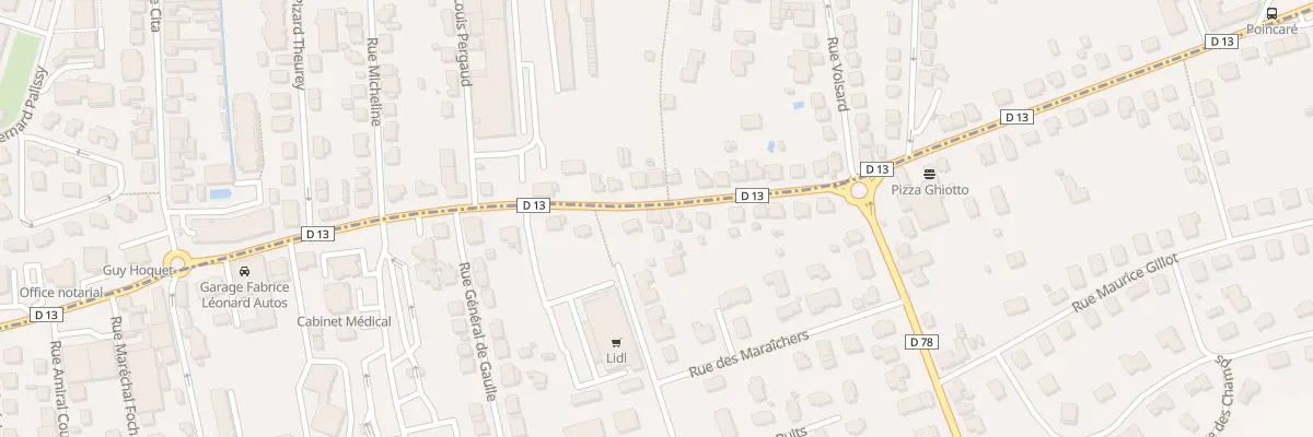 Plan du 13 Rue Pierre et Marie Curie à Navenne