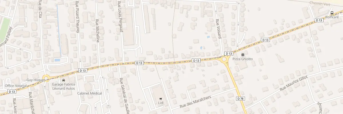 Plan du 22B Rue Pierre et Marie Curie à Vesoul