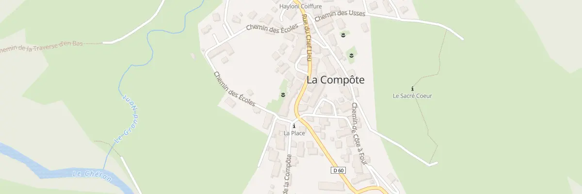 Plan du 5046 Chef Lieu à La Compôte