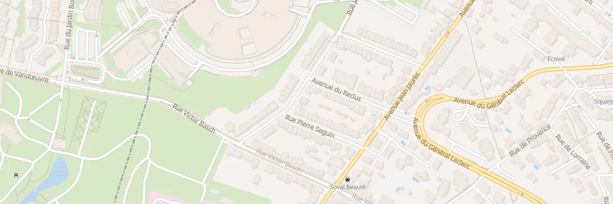 Plan du 23B Av du Vieux Château à Vandœuvre-lès-Nancy